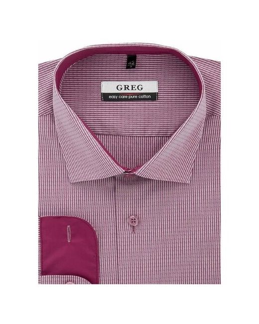 Greg Рубашка длинный рукав 661/131/8221/Z/1GB Полуприталенный силуэт Regular fit рост 174-184 размер ворота 45