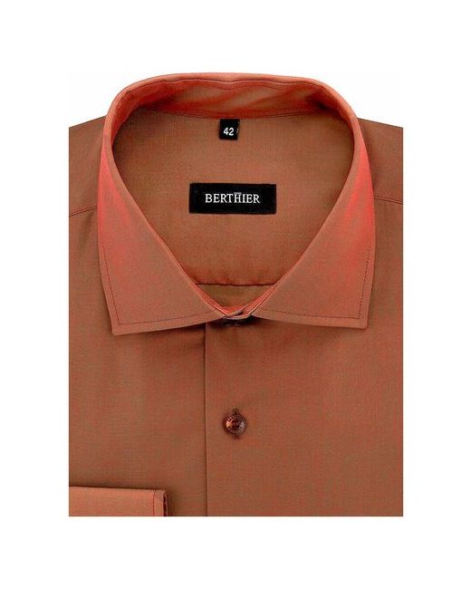 Berthier Рубашка длинный рукав HEIKO-63112 Fit-M0 Полуприталенный силуэт Regular fit рост 174-184 размер ворота 44