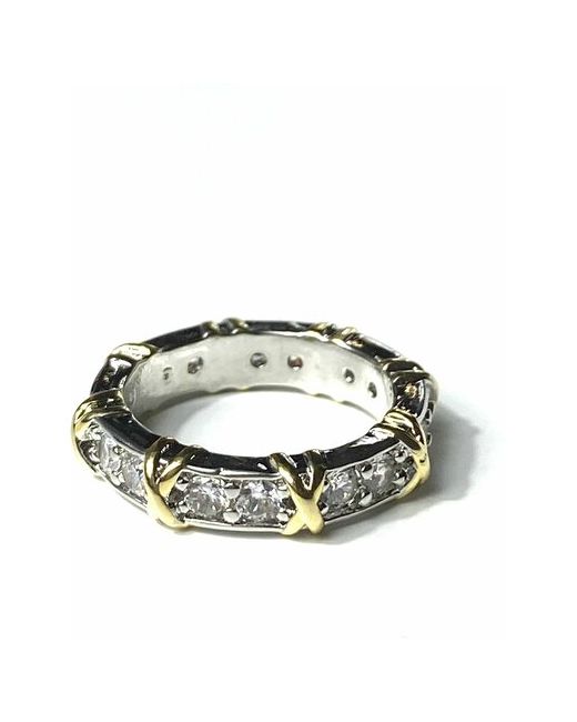 Florento кольцо дорожка с прозрачными кристаллами бриллиант