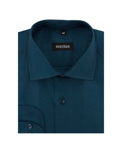 Berthier Рубашка длинный рукав HEIKO-64454 Comf-M0-1 Прямой силуэт Сlassic fit рост 164-172 размер ворота 44