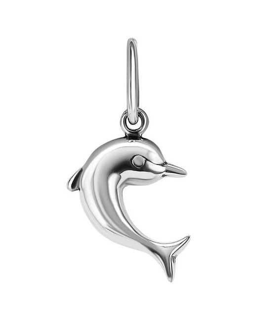 Самородок Подвеска Дельфин серебро 925