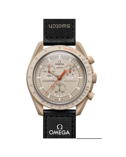 Swatch Часы Omega x Mission to Jupiter MOONSWATCH SO33C100 оригинал