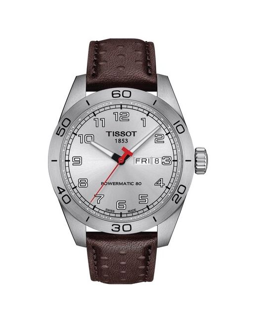 Tissot Швейцарские механические часы-хронограф PRS 516 Powermatic 80 T131.430.16.032.00 с гарантией