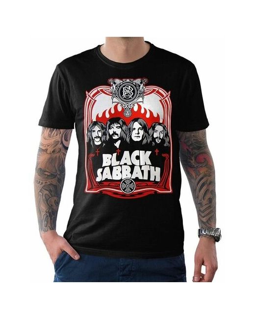Design Heroes Футболка Black Sabbath Черная XL