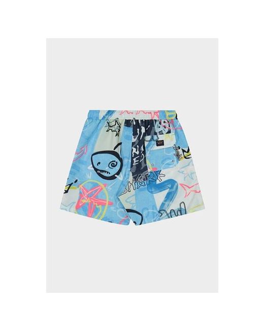 Paul & Shark Купальные шорты Save The Sea с принтом 3XL
