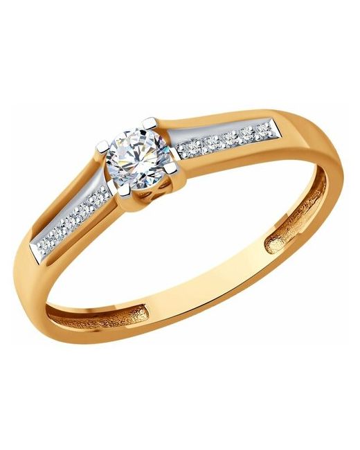 Diamant Кольцо из золота с бриллиантами 51-210-01740-1 размер 16.5