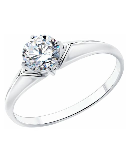 Diamant Кольцо из серебра с фианитом 94-110-01550-1 размер 17