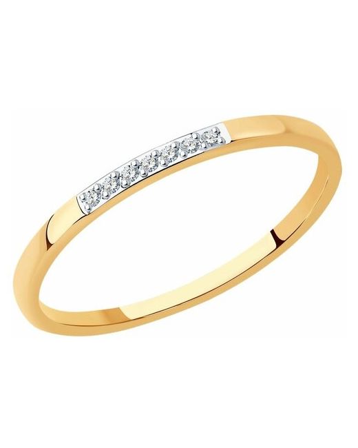 Diamant Кольцо из золота с бриллиантами 51-210-01617-1 размер 17.5