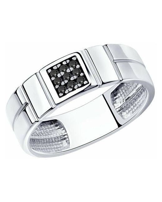 Diamant Кольцо из серебра с фианитами 94-110-01182-1 размер 22