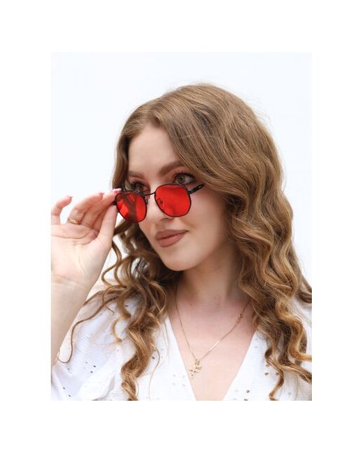 In Touch Солнцезащитные очки Солнечные от солнца солнцезащитные 2023 модные брендовые UV400 InTouch Wayfarer красные