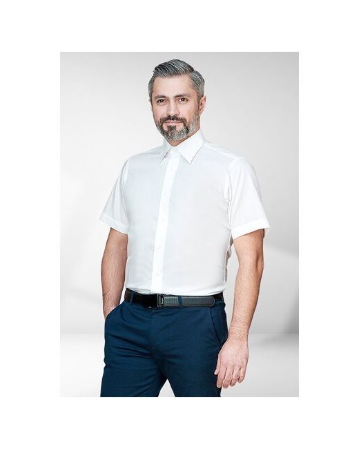 Mario Machardi Рубашка классический силуэт короткий рукав Non Iron