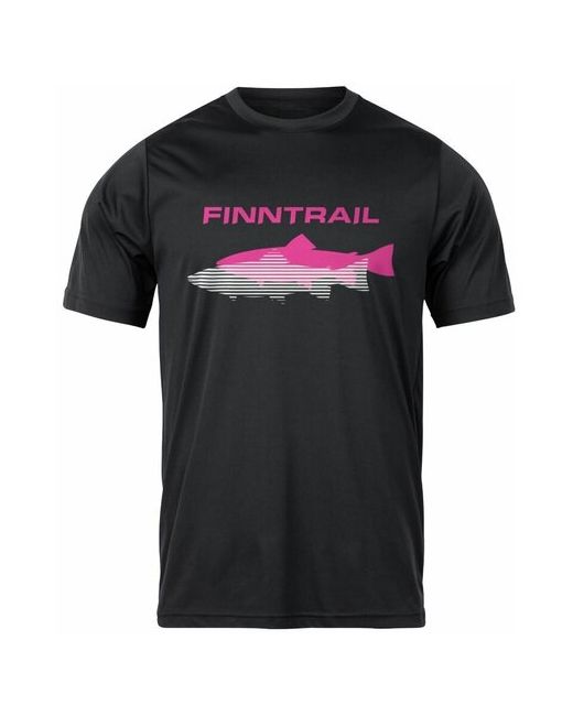 Finntrail Футболка SHADOW FISH BlackPink M