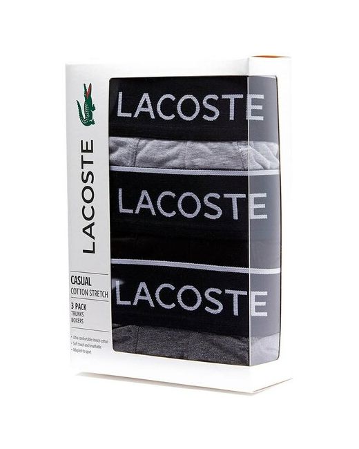 Lacoste Комплект мужского нижнего белья 3шт 5H3411 M