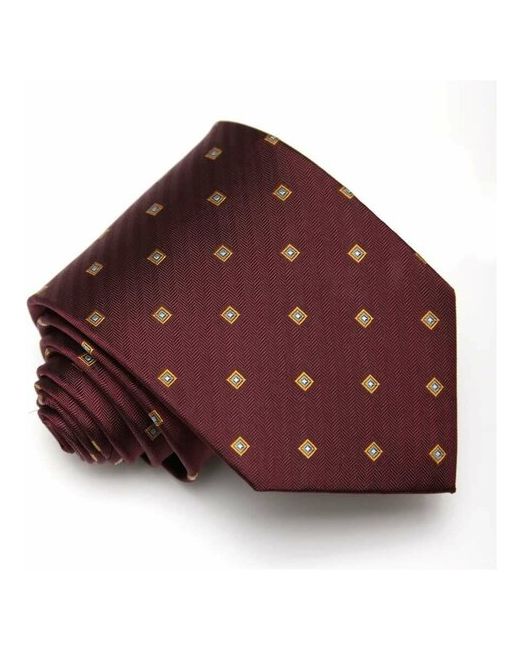 Basile Бордовый галстук с узором Базиль 7507