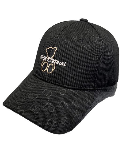 WASABI Jewell Бейсболка кепка 007 летняя с вышивкой черная
