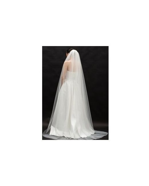 Ulmin-Dress Свадебная фата длинная однослойная