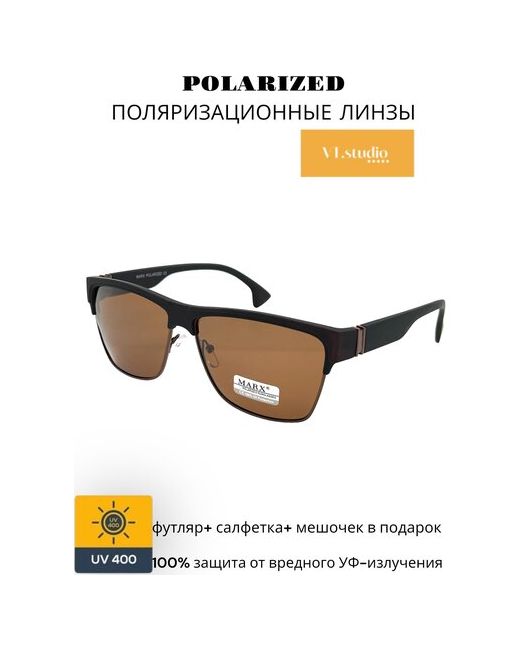 Marx Солнцезащитные очки c поляризацией 8820 линзы оправа матовая