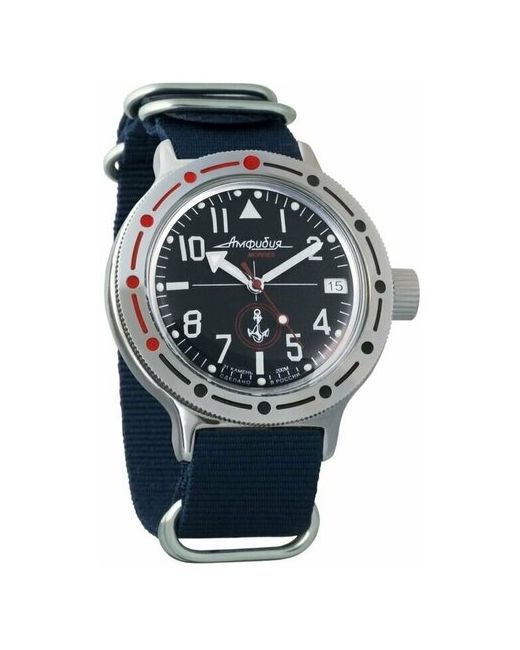 Восток наручные часы Амфибия 420959-blue нейлон