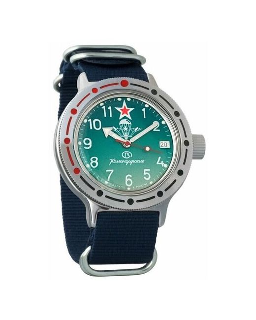 Восток наручные часы Амфибия 420307-blue нейлон