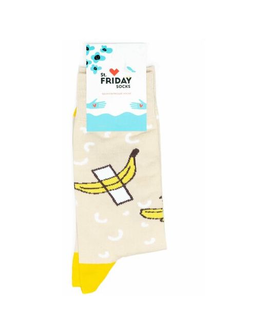 St. Friday Носки с бананом на скотче St.Friday Socks 34-37