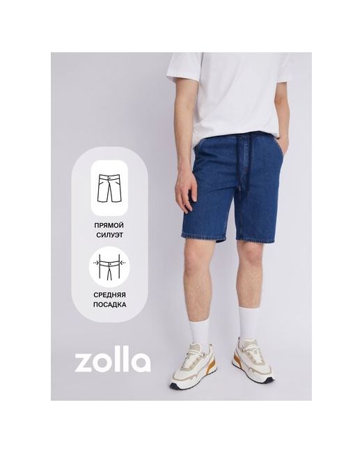 Zolla Джинсовые шорты из хлопка размер 36