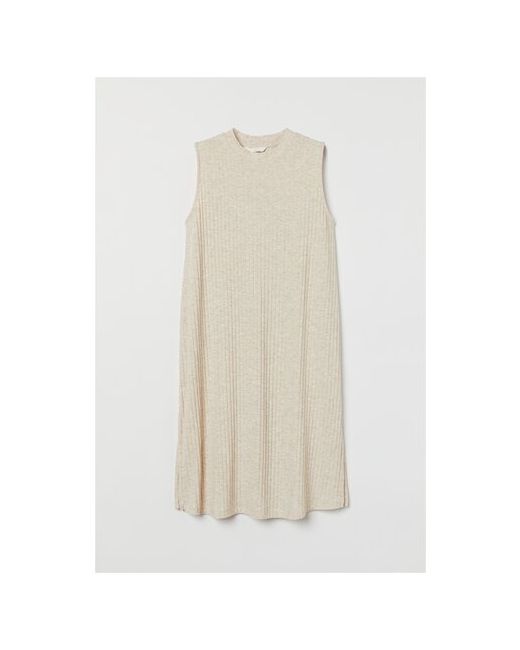H & M Платье жен Светло меланж размер S