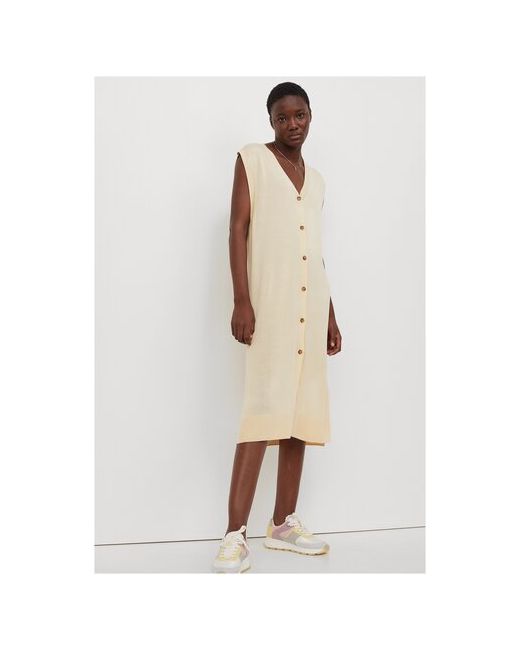 H & M Платье жен светло-жёлтый размер XXL