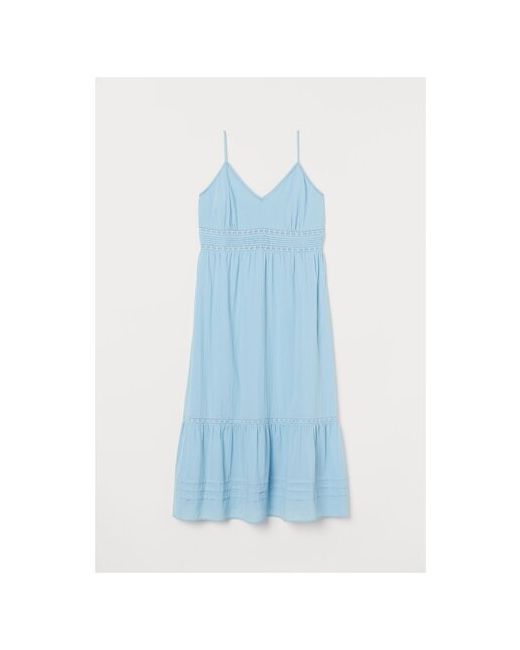 H & M Платье жен Светло-синий размер 3XL