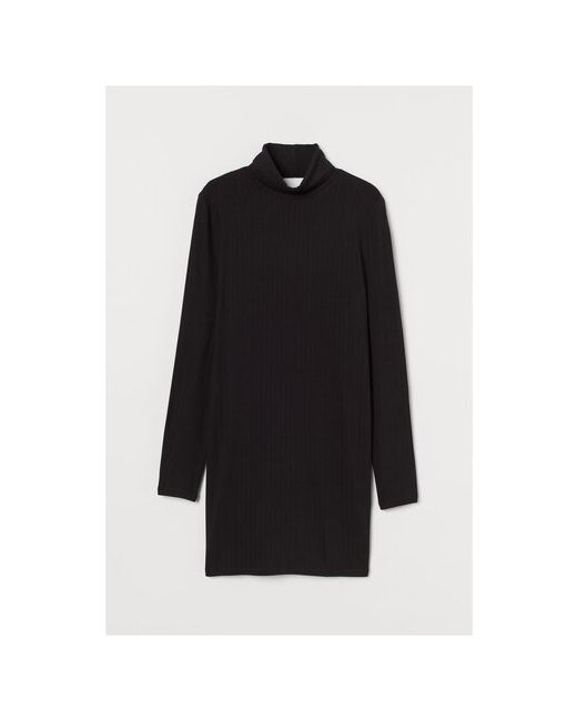 H & M Платье жен черный размер XL