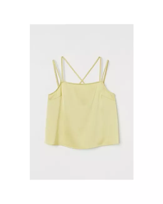 H & M Блузка-топ жен Светло-желтовато размер 40