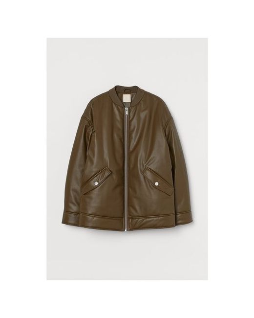 H & M Куртка жен размер XL Темно хаки