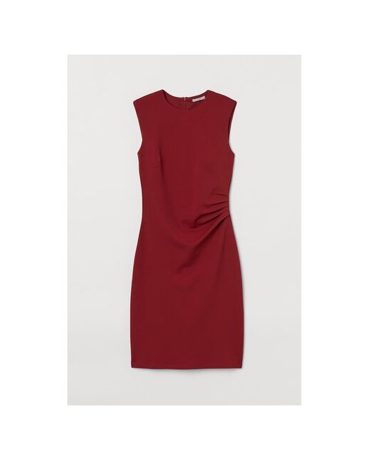 H & M Платье жен Бордовый размер XS