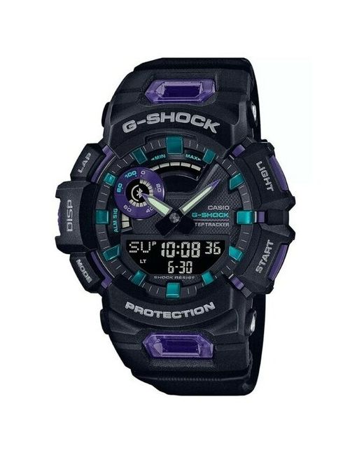 Casio Противоударные японские часы G-Shock GBA-900-1A6ER с Bluetooth блютуз подключением гарантией