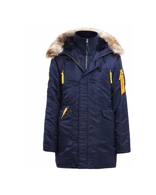 Apolloget куртка аляска Husky blue/yellow M РОС 48-50