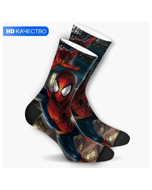 mimisocks Носки с принтом Человек-Паук Spider Man