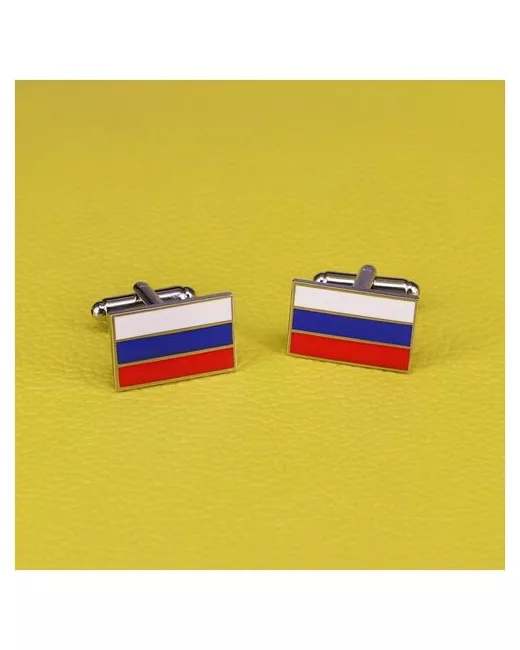 2Beman Запонки для мужчины в виде Российского флага
