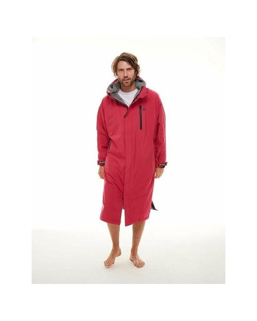 Red Paddle Пончо-плащ утепленный ORIGINAL Pro Change Jacket EVO LS fuchsia pink размер S Одежда для сап серфинга рыбалки водных видов спорта