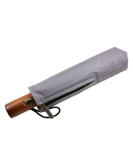 Parachase Зонт автомат с деревянной ручкой/зонтик автоматический прямой ручкой складной 10 спиц