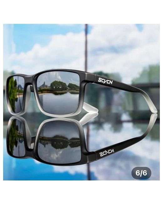 Scvcn Поляризационные солнцезащитные очки с плавающей оправой SC-S3-6
