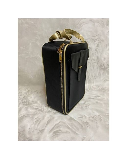 Luxxy box Чемодан-рюкзак для визажиста/Бьюти кейс косметики/Сумка черная 342311.5см