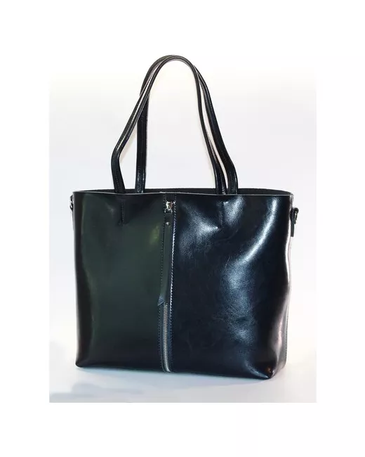 Finsa сумка-шоппер RIMINI из натуральной кожи Синиго цвета