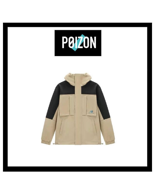 New Balance Оригинальная куртка/ветровка black M Poizon