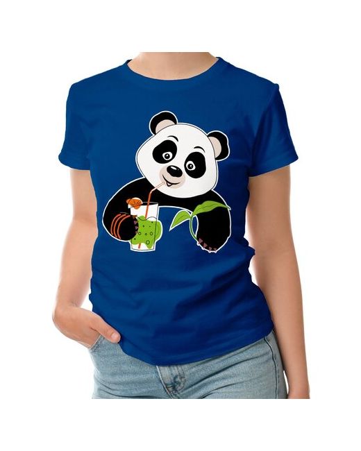 Roly Женская футболка Панда пьет сок S