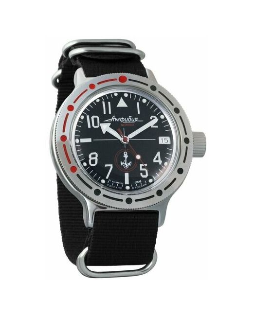 Восток наручные часы Амфибия 420959-black нейлон