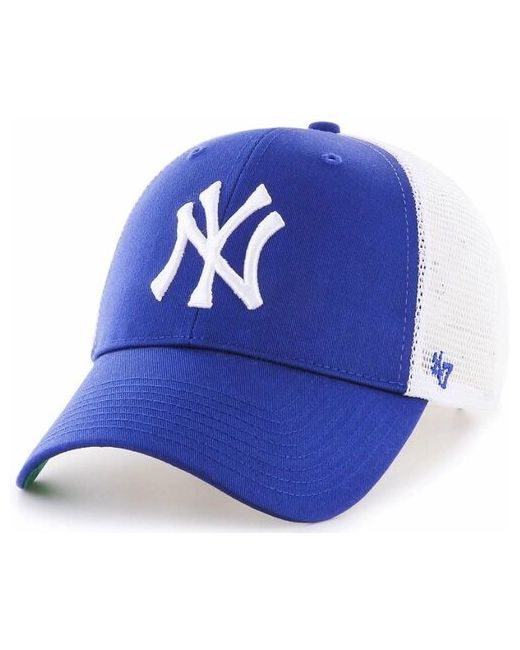 '47 Brand Бейсболка 47BRAND Branson MVP New York Yankees голубой B-BRANS17CTP-RY