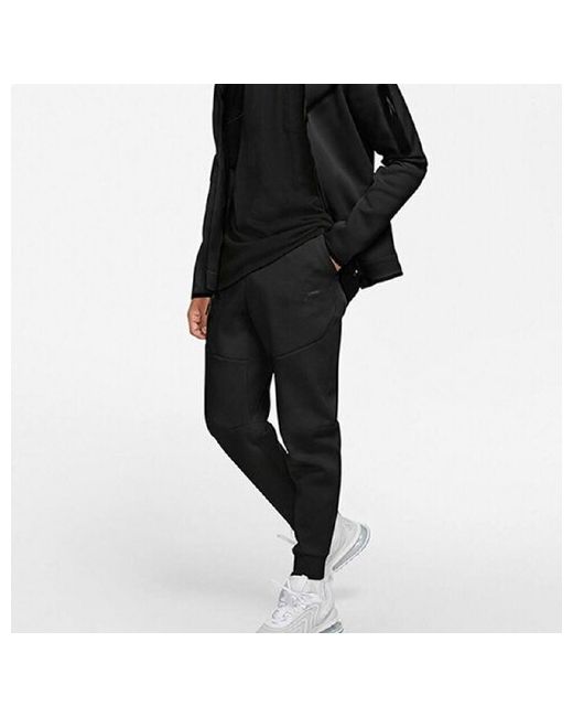 Nike Штаны/брюки tech fleece pants Black L