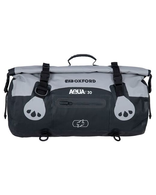 Oxford Мотосумка Aqua T-30 Roll Bag Grey/Black
