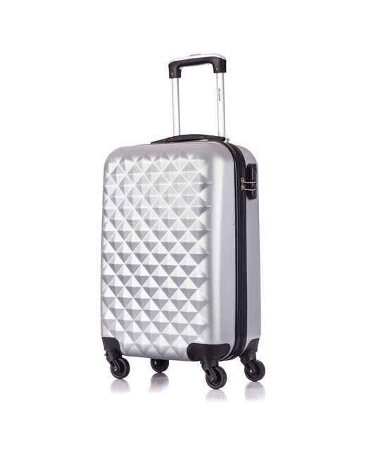 L'Case Чемодан на колесах Lcase Phatthaya. Маленький S АВС пластик. дорожный чемодан колесиках для путешествий и поездок.