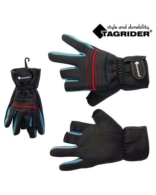 Tagrider Перчатки 2102-5 неопреновые без 3-х пальцев