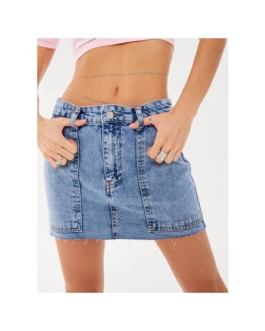 Feelz Юбка Ncd джинсовая летняя мини короткая размер 27